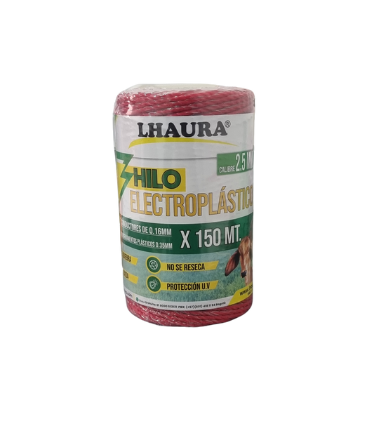 CORDON ELECTROPLASTICO 2.5 mm LHAURA