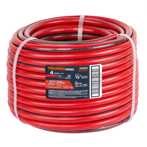 ROLLO MANGUERA 4 CAPAS 50 MTS 102554