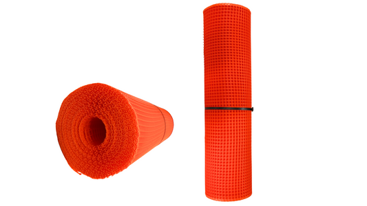 MALLA CUADRADA TODO TERRENO NARANJA 1 M