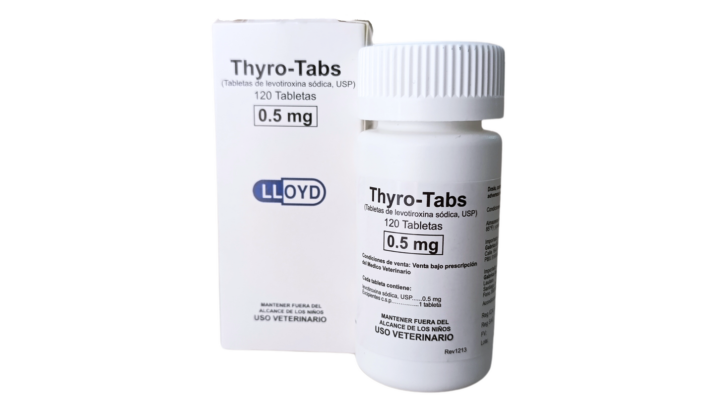 THYRO-TABS 0,5 MG 120 TAB