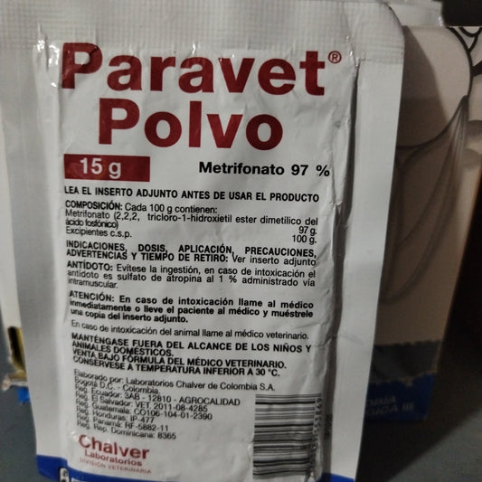 PARAVET-PULVER X 15G