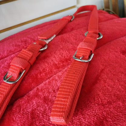 Zaumzeug aus Seil (rot)
