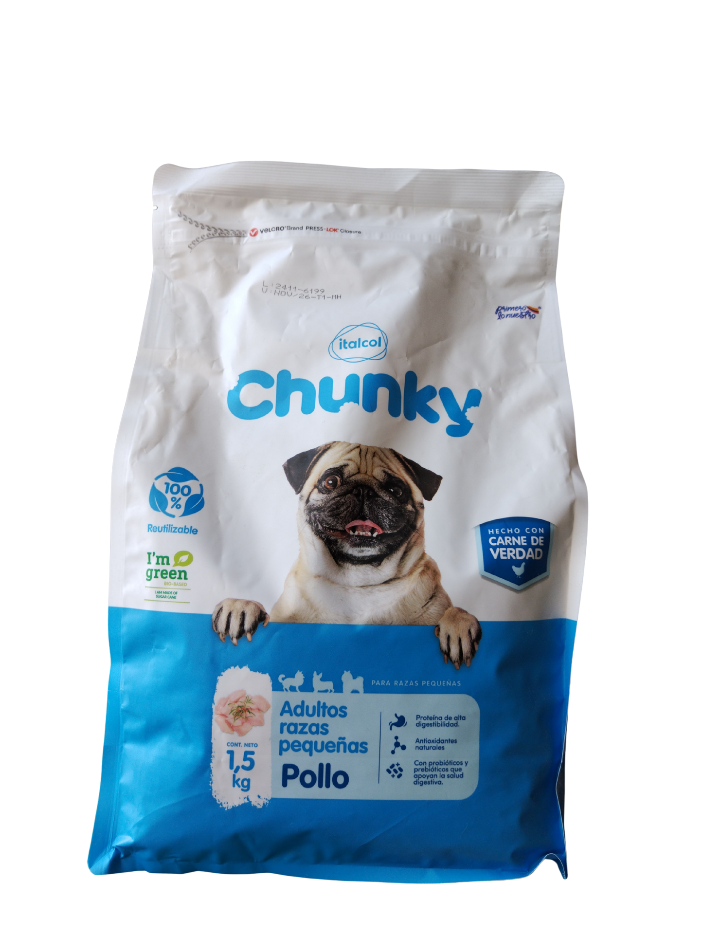 CHUNKY ADULTOS RAZAS PEQUEÑAS POLLO