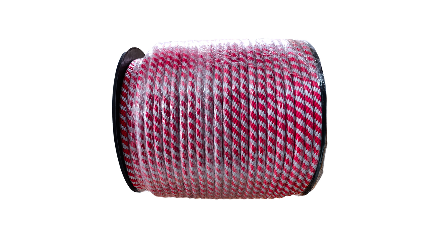 MANILA NAUTICA CRUDO/ROJO X MTS