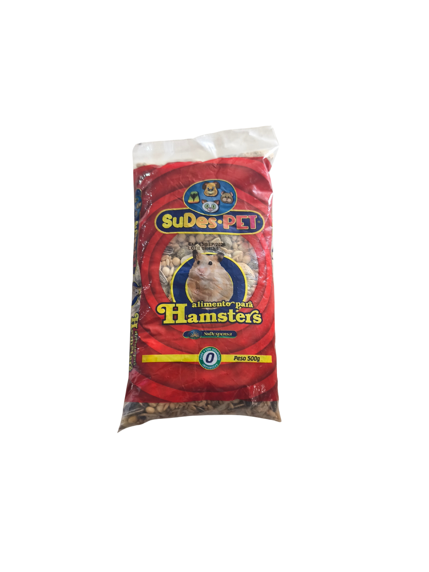 ALIMENTO HAMSTERS X 500 GR