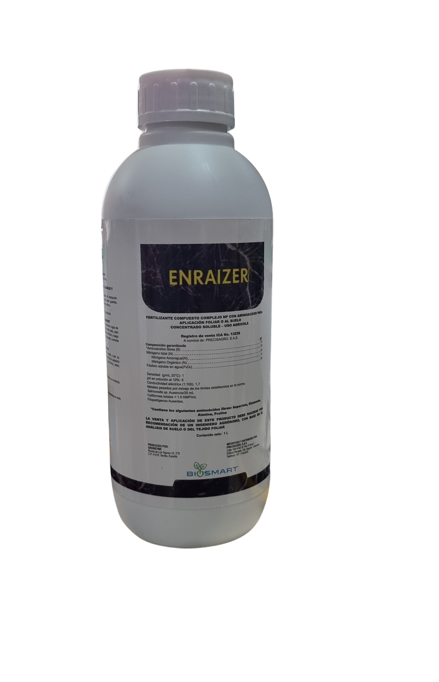 BIOMASMART ENRAIZER (ENRAIZADOR) LITRO