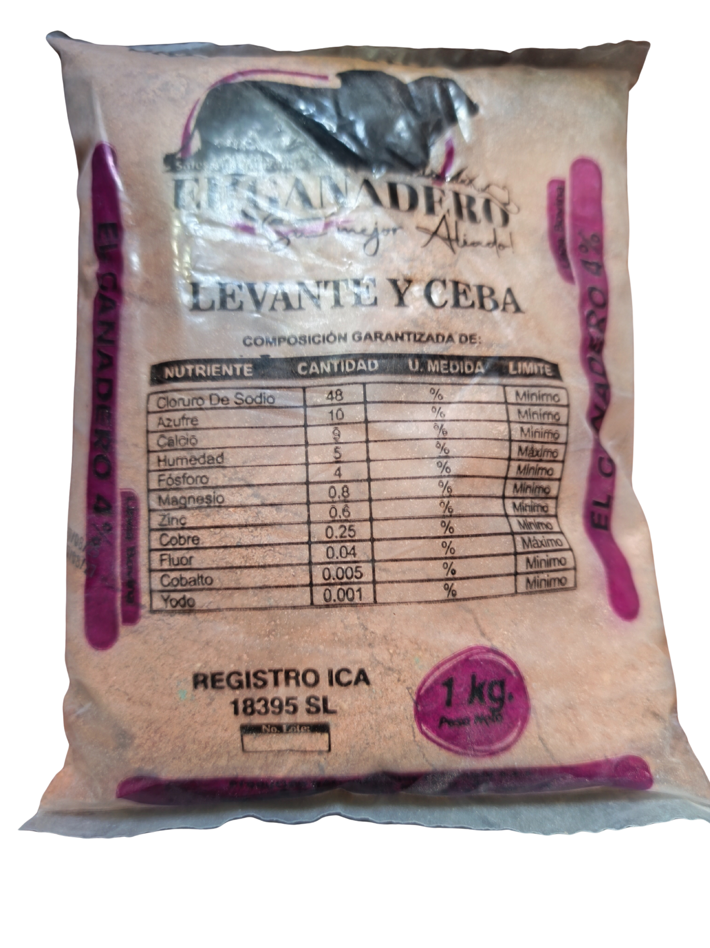 GANADERO SAL ENGORDE 4%