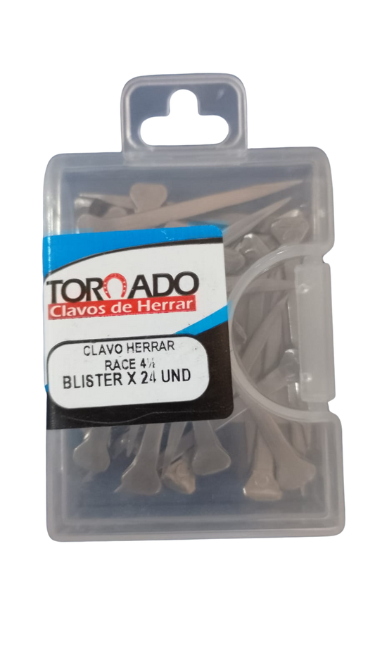 JUEGO CLAVO HERRAR 4 1/2 TORNADO