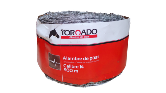 ALAMBRE DE PUAS TORNADO N 14 - 500MT