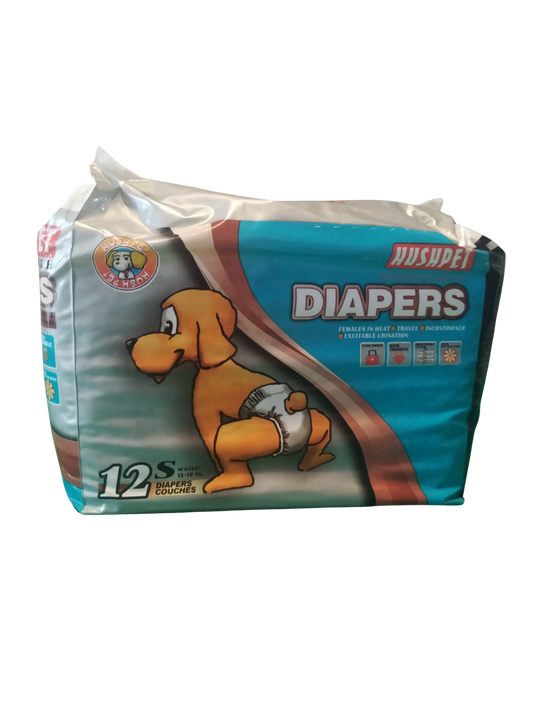 PAÑALES DESECHABLES S X 12 UNI