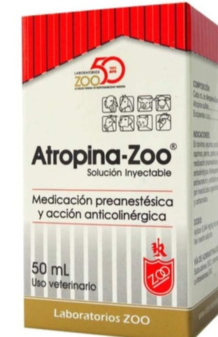 ATROPIN ZOO INY ​​​​FCO X 50 ML