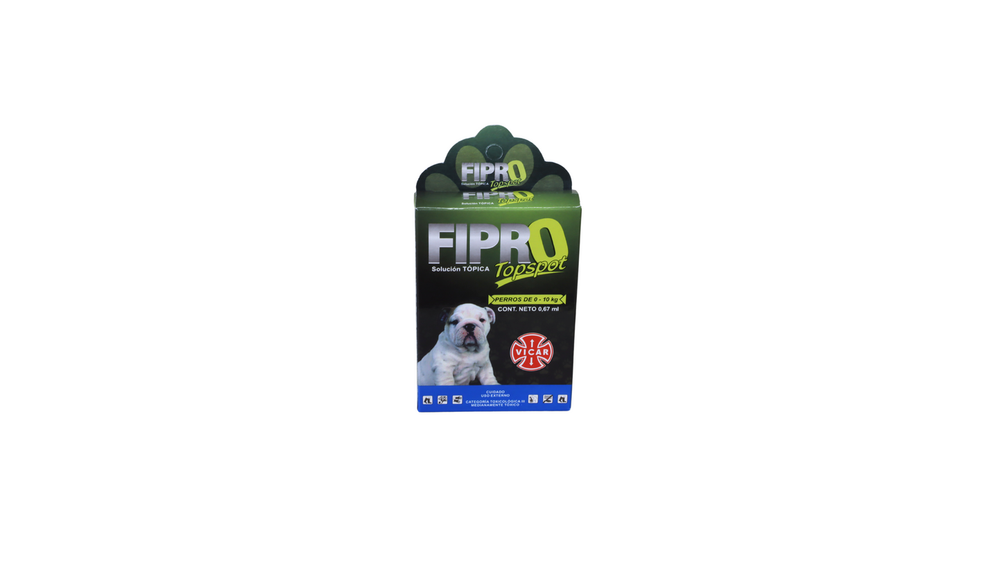 FIPRO TOPSPOT 0,67 ml 0-10 kg VICAR