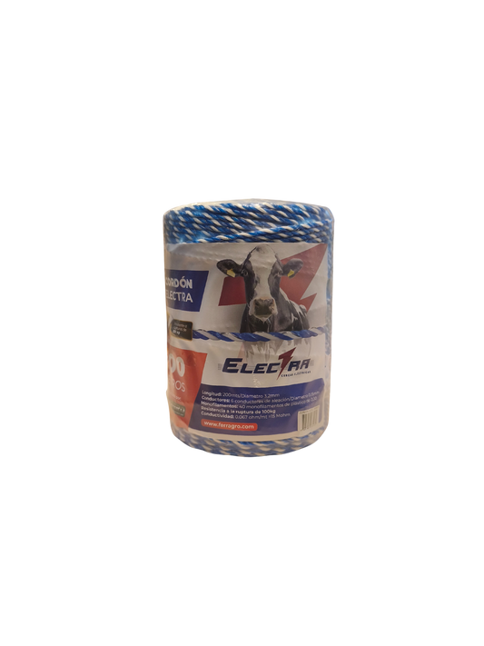CORDON ELECTROPLASTICO 3MM ELECTRA