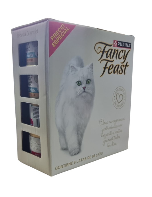 FANCY FEAST  CAJA X 8 LATAS