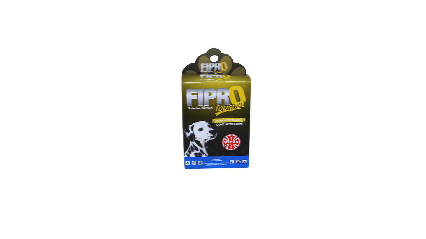FIPRO TOPSPOT X 2.68ML DE 20-40KG VICAR