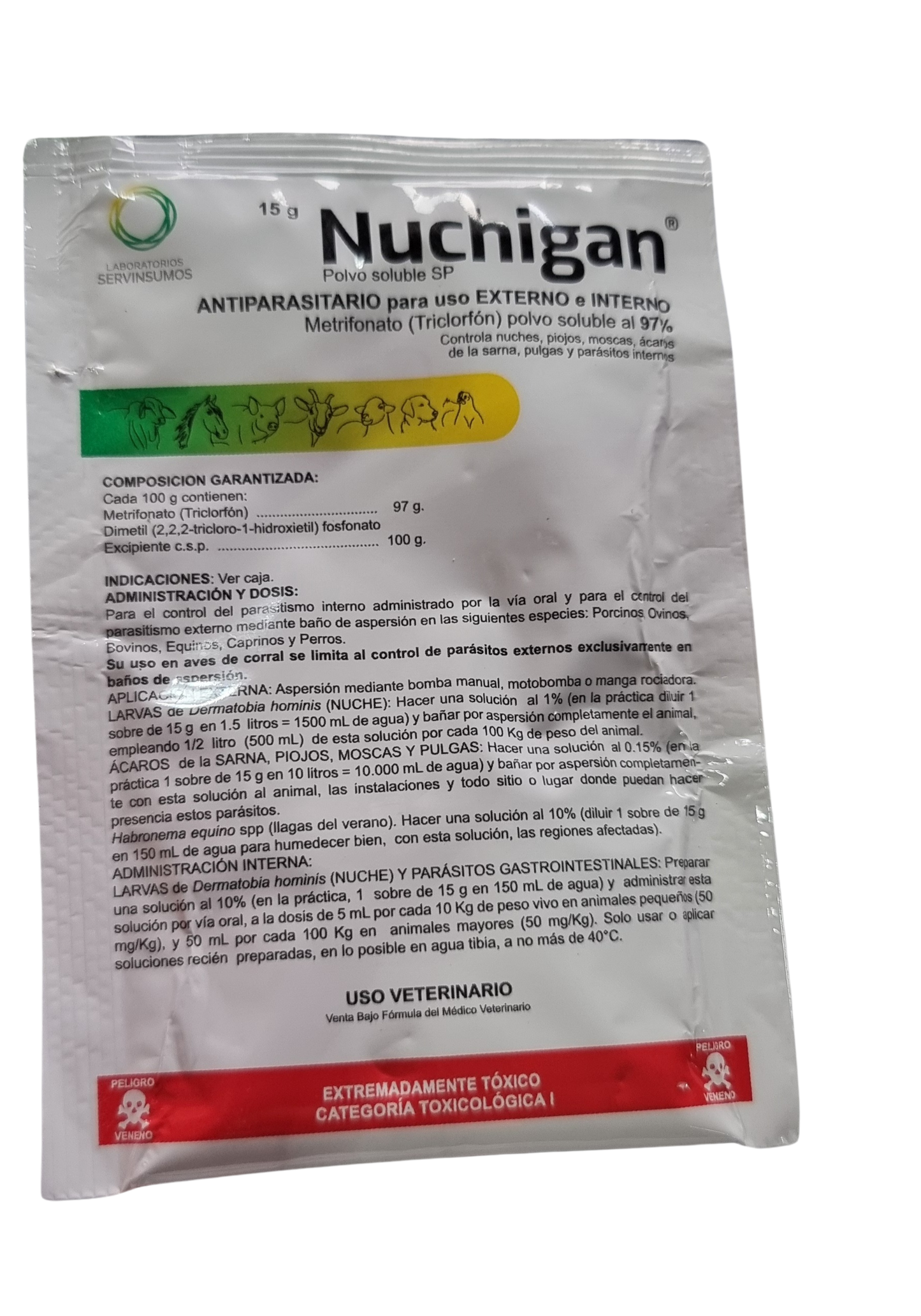 NUCHIGAN X 15 GR