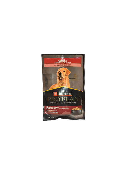 PROPLAN DOG ADULTO POUCH 85 GR CARNE