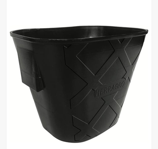BALDE PLASTICO NEGRO RECOLECTOR 18 LTS