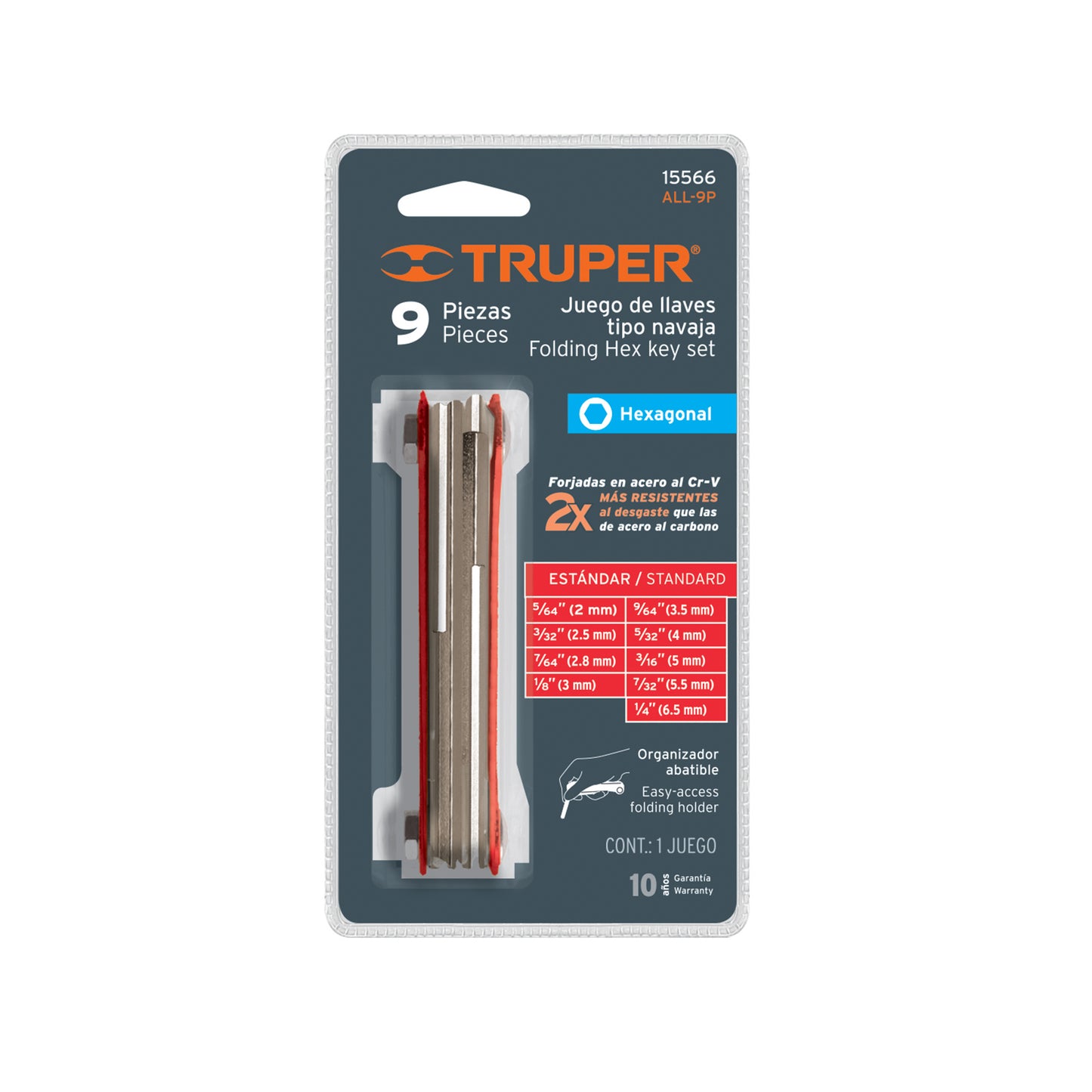 Juego de Llaves tipo navaja 15566