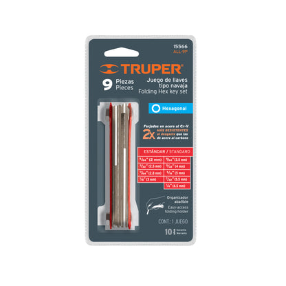 Juego de Llaves tipo navaja 15566