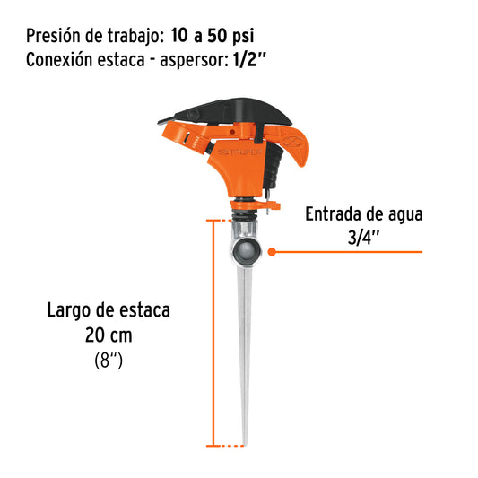 Aspersor plástico 10336