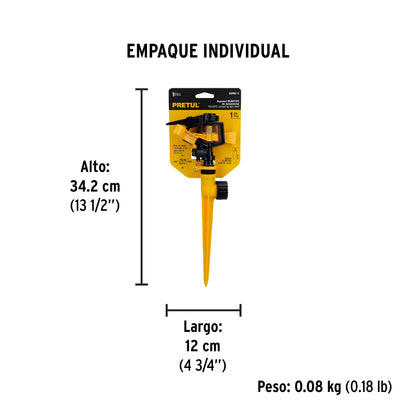 Aspersor Plástico 1/2 de Pulsaciones 20055