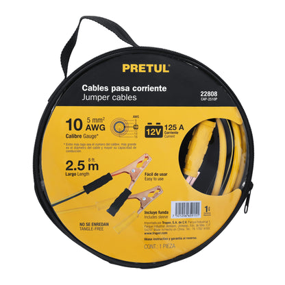 CABLES PARA PASAR CORRIENTE 22808 PRETUL
