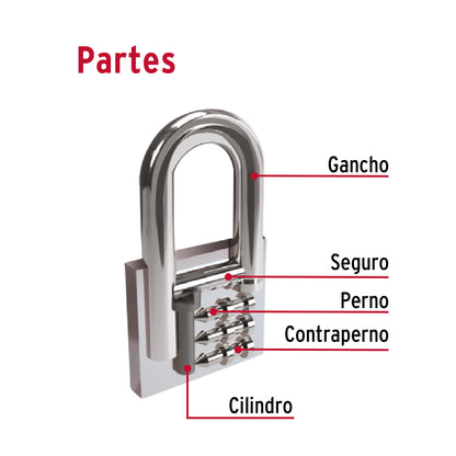 CANDADO DE HIERRO 30 mm 23522
