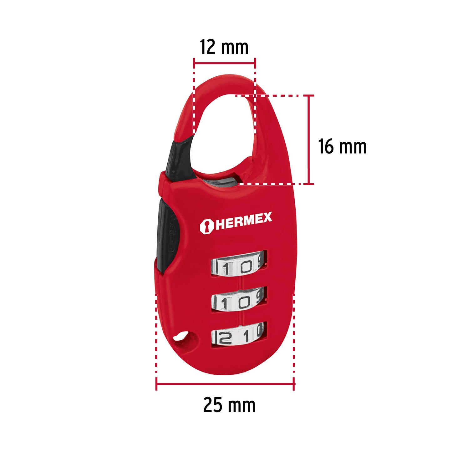 KOMBI-KOFFERRAUMSCHLOSS 25MM 43350
