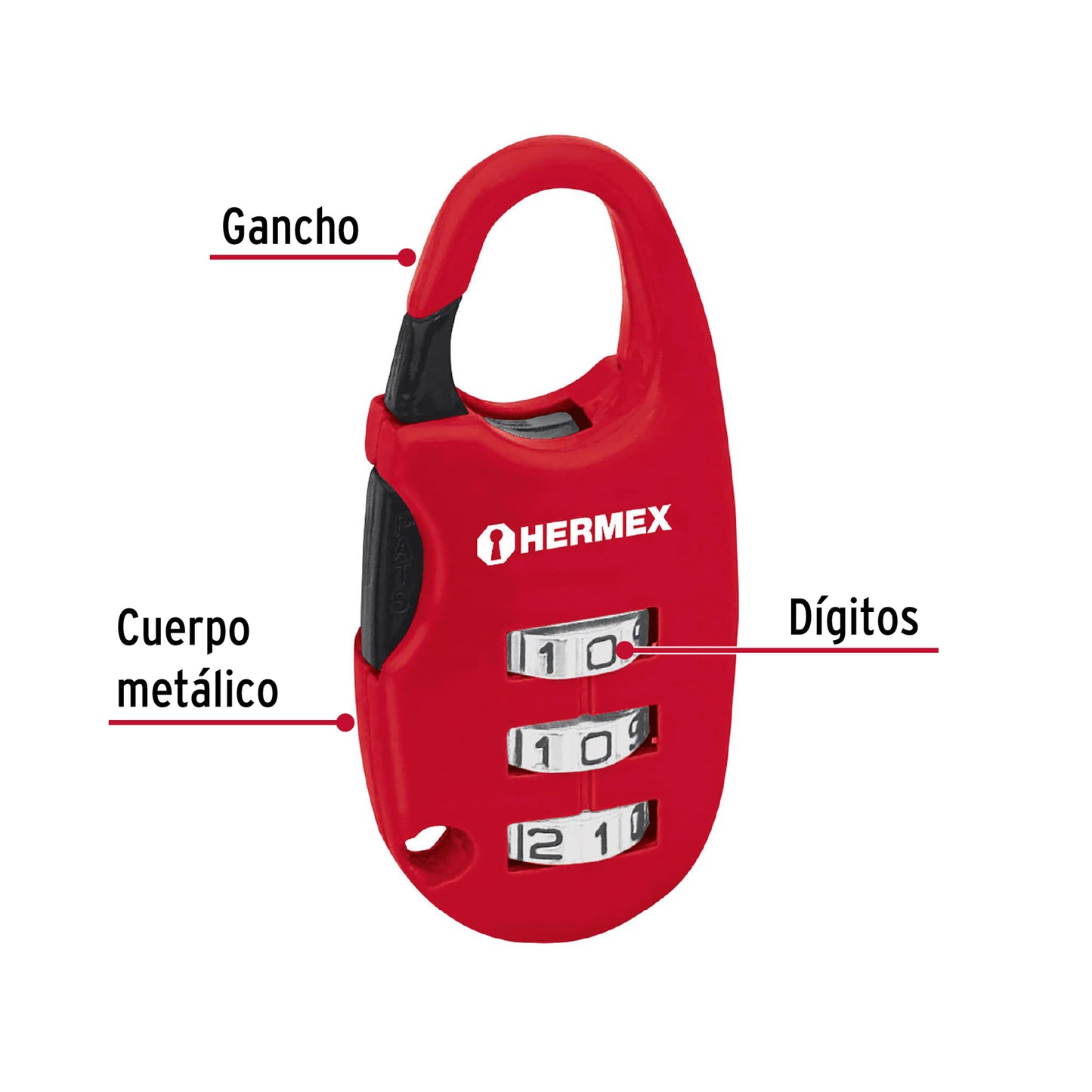 KOMBI-KOFFERRAUMSCHLOSS 25MM 43350