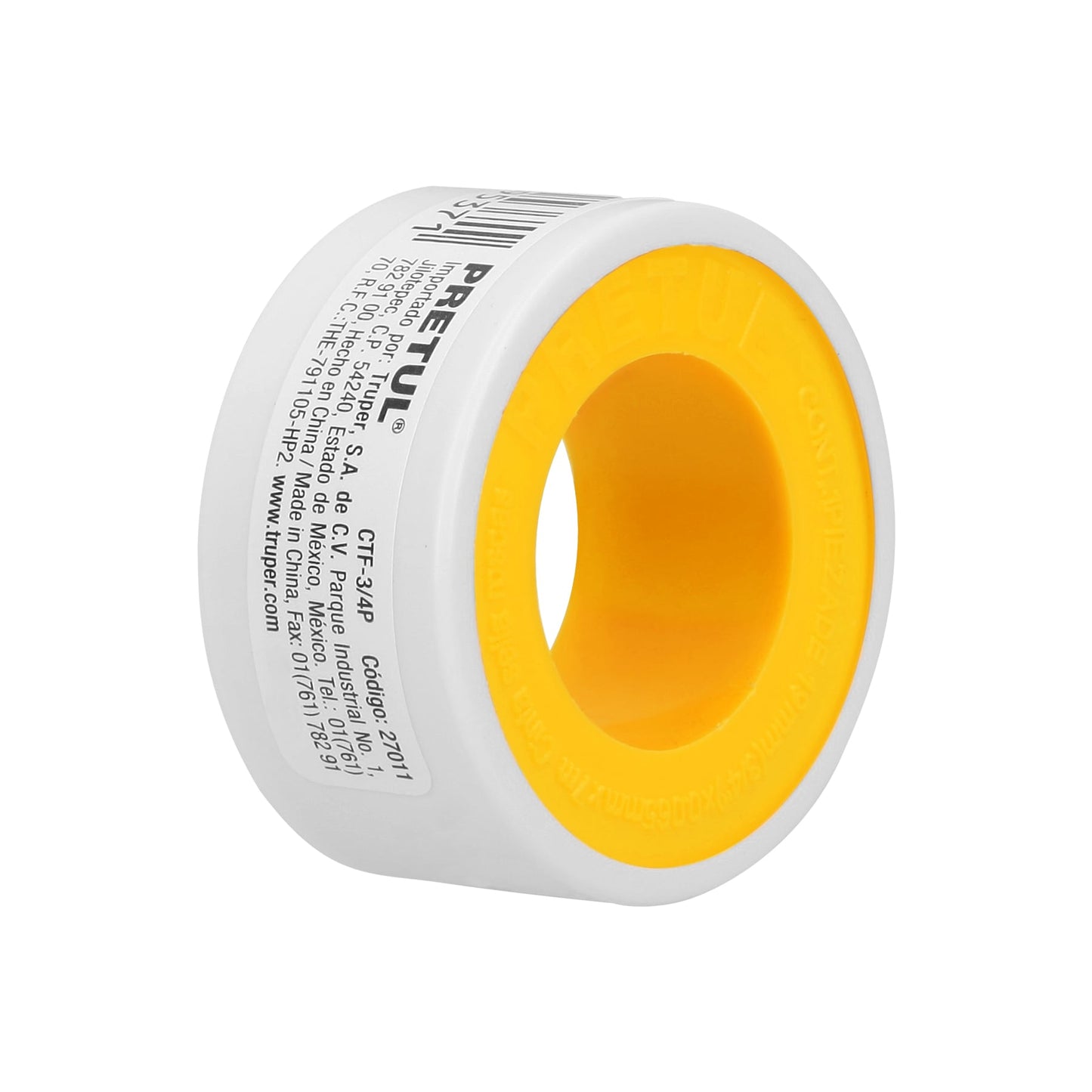 CINTA DE SELLADO  3/4 PULG X 7 MTS PRETUL 27011