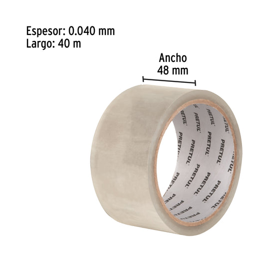 TRANSPAIR-VERPACKUNGSBAND 40 M PRETUL