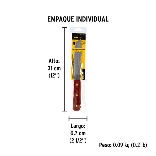 CUCHILLO CEBOLLERO 6 PRETUL 23076