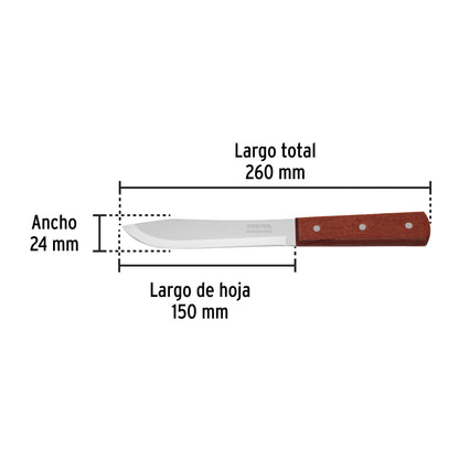 CUCHILLO CEBOLLERO 6 PRETUL 23076
