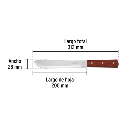 CUCHILLO CEBOLLERO 8 PRETUL 23078