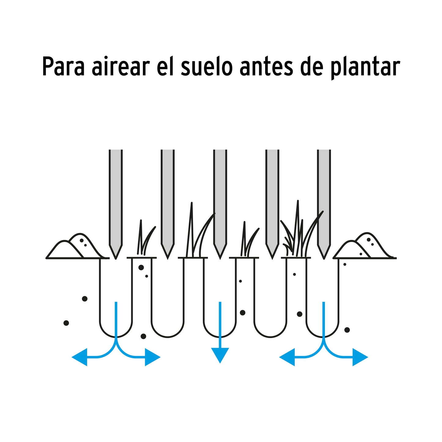 CULTIVADOR FORJADO JARDIN 5 DIENTES  101543 (ESCOBILLA)
