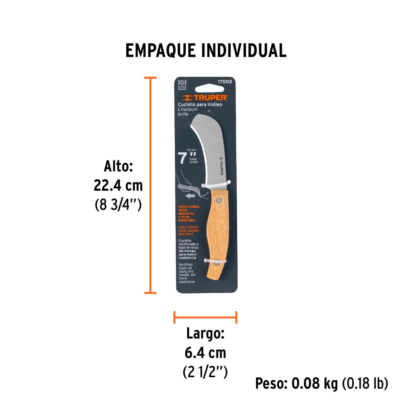 CUCHILLO PARA LINOLEO 17002