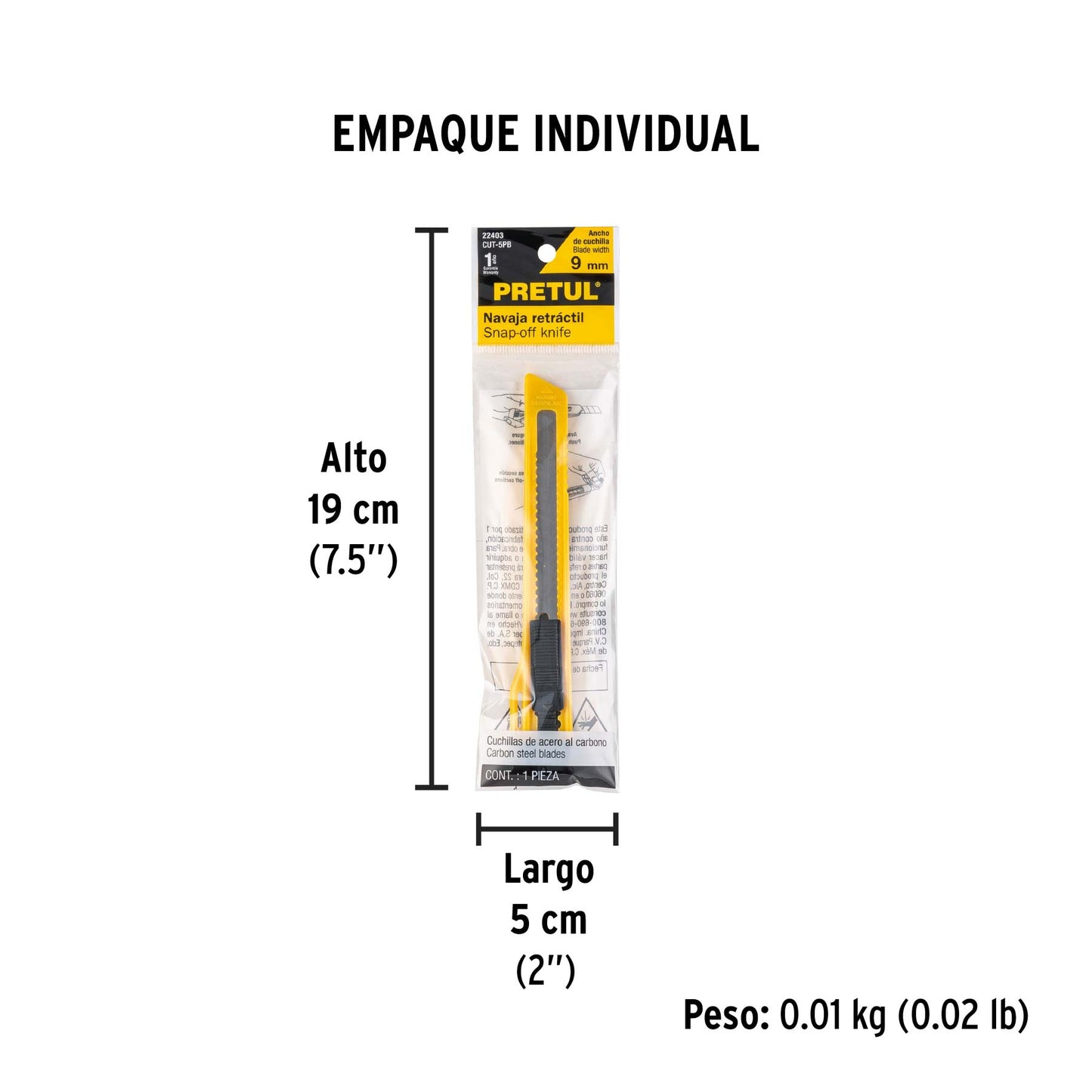 PRETUL SKALPELL 22403