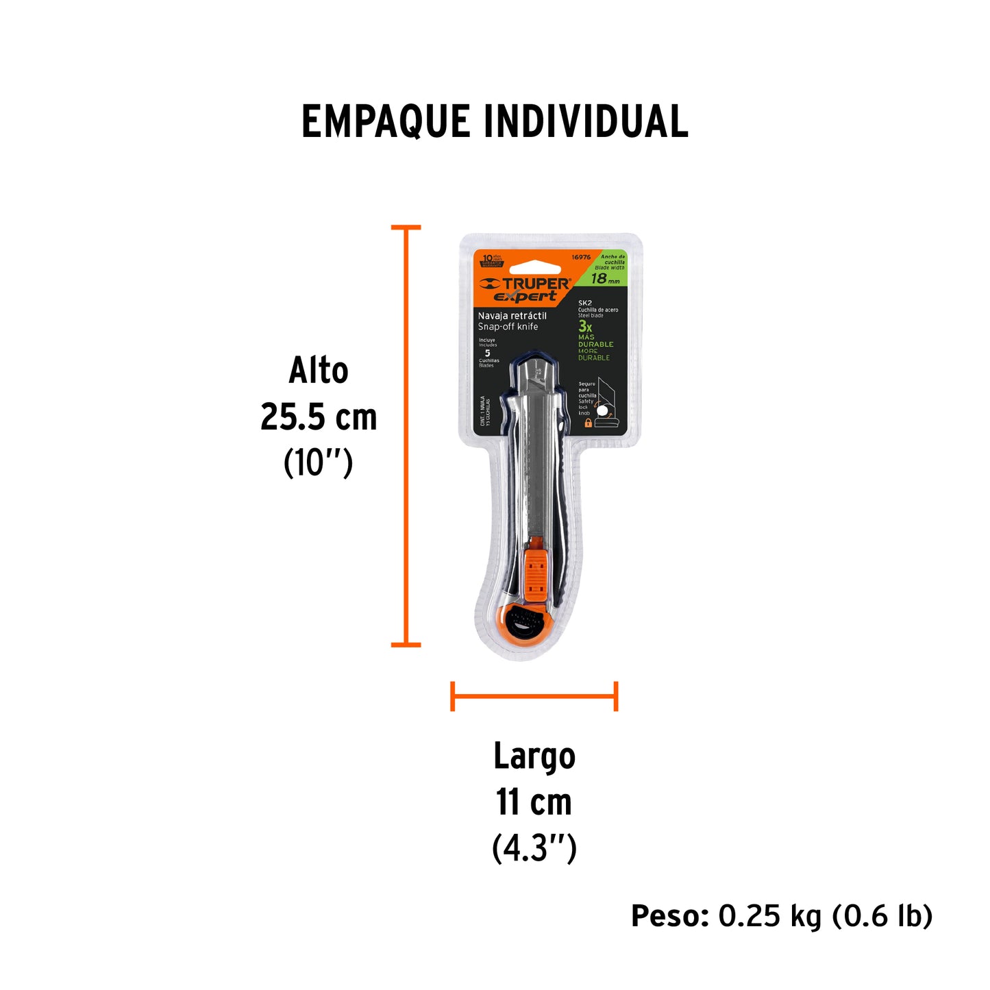 BISTURI PROF ALMA METALICA 16976