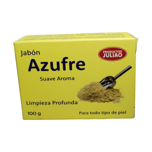 JABON AZUFRE BARRA 100 GR