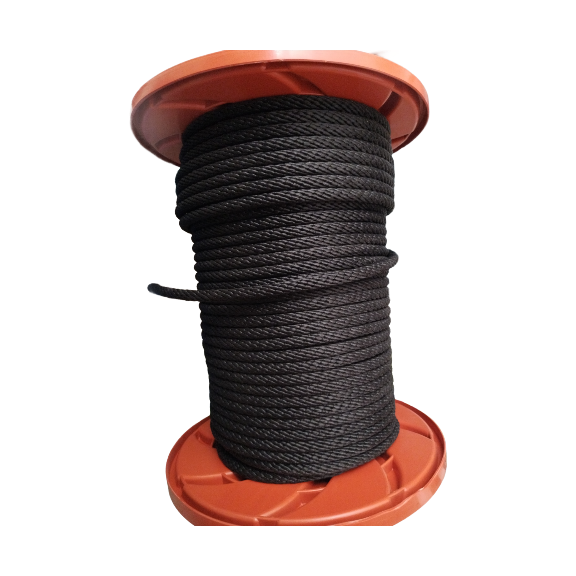 MANILA CARNIVAL SOLID BLACK CAL 10 X MT