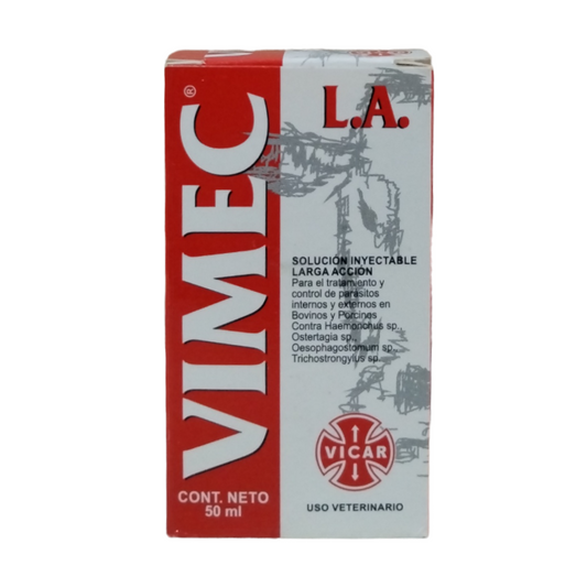 VIMEC X 50 ML (IVERMECTINA 1%)