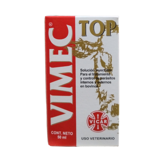 VIMEC TOP X 50ML VICAR (IVERMECTINA 3.15)