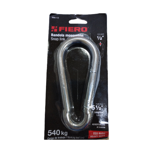 BIRNEN-KARABINERHAKEN 540 KG 44041