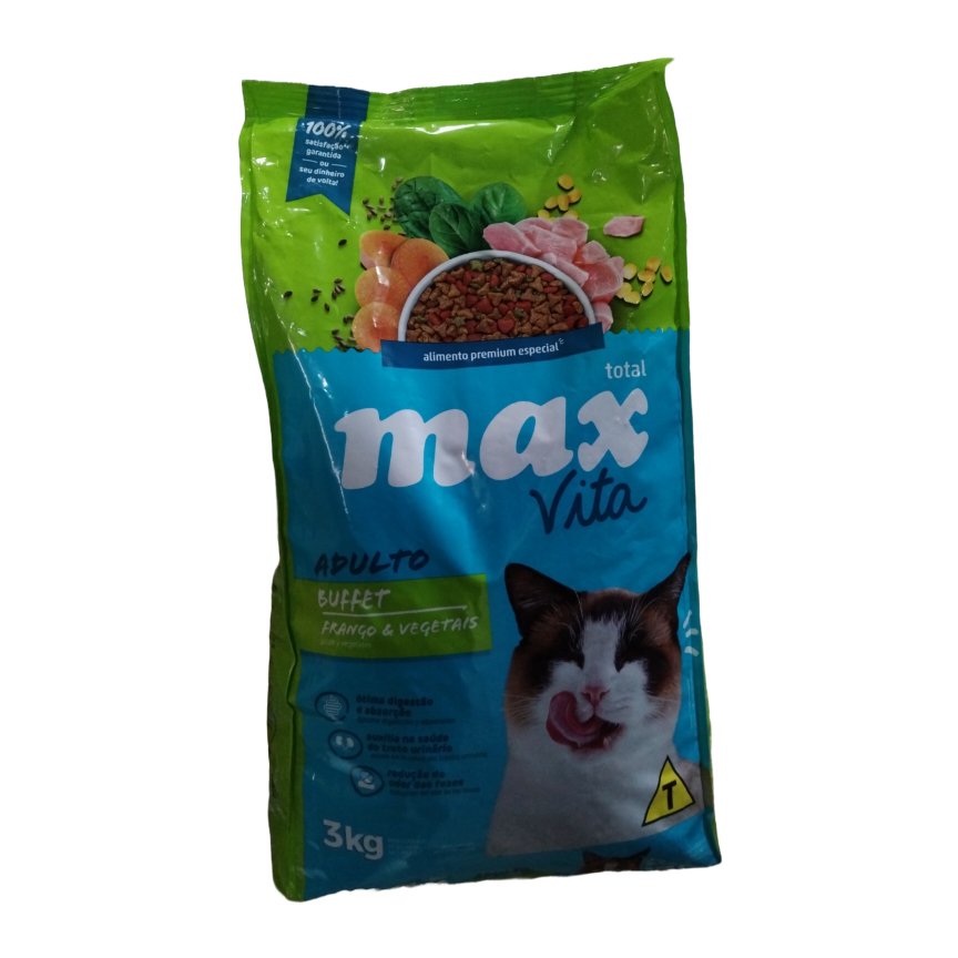 MAX VITA CAT (Pollo y vegetales) x 1 KILO