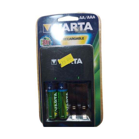 CARGADOR + PILA RECARGABLE AA