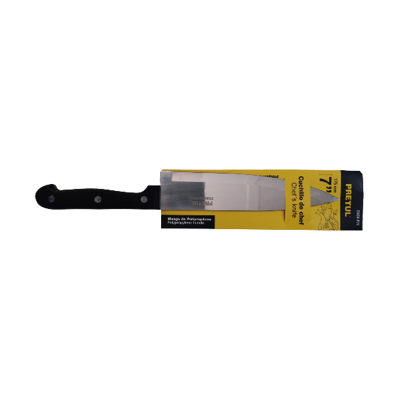 CUCHILLO CHEF 7 MANGO PLÁSTICO 23090