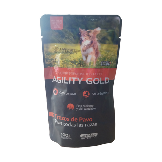 AGILITY GOLD POUCH *100GRS