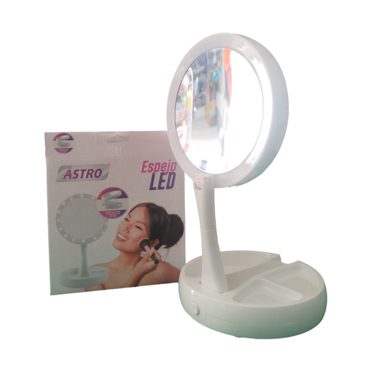 ESPEJO DE DOBLAR RECARGABLE