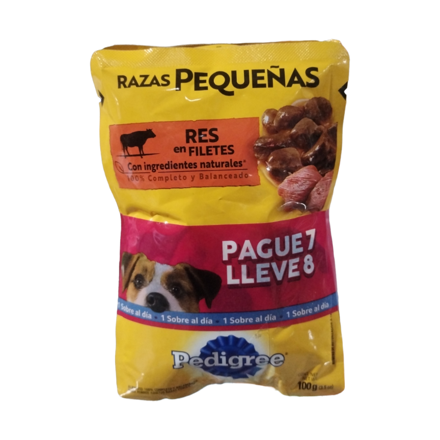 PEDIGREE POUCH PACK X 8